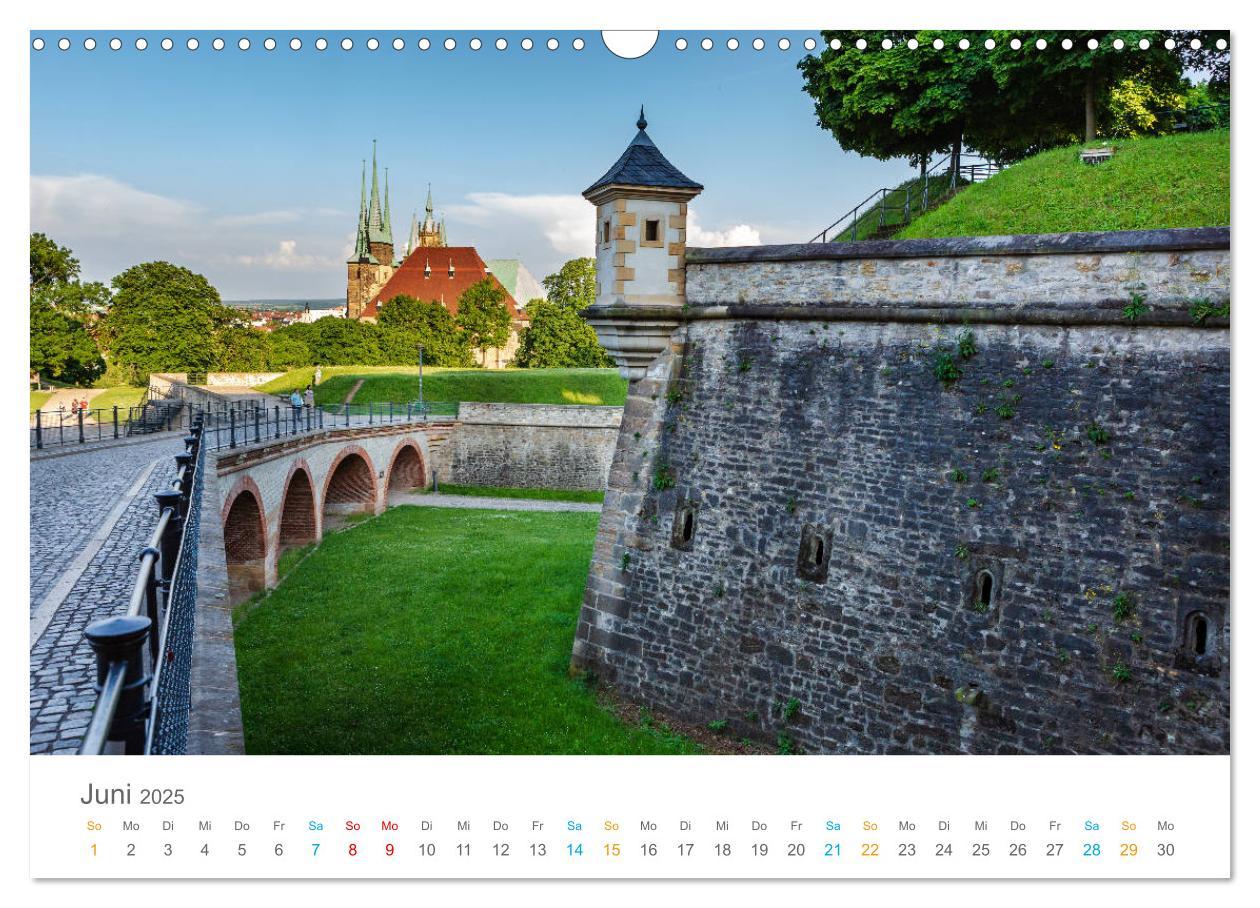 Bild: 9783435321179 | Erfurt - Stadt der Türme (Wandkalender 2025 DIN A3 quer), CALVENDO...