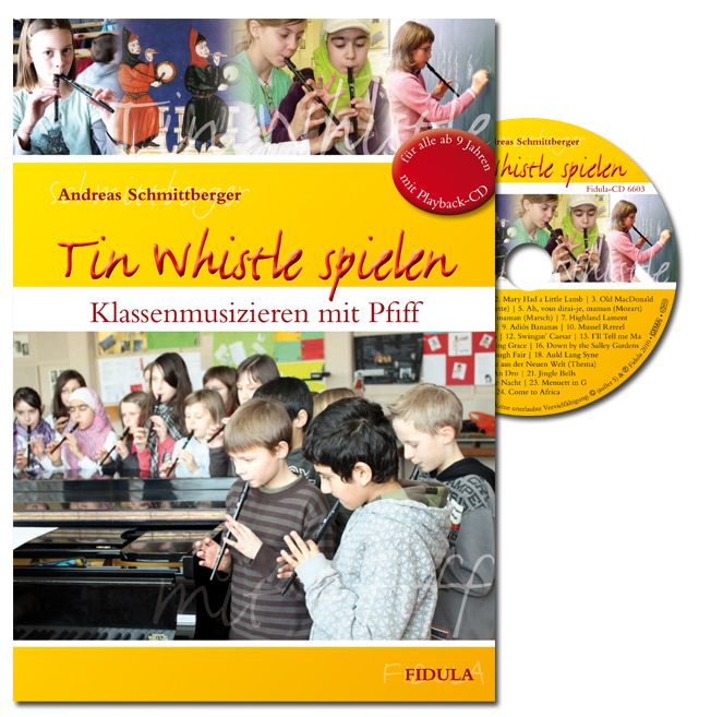 Cover: 9783872262035 | Tin Whistle spielen, m. Audio-CD | Andreas Schmittberger | Taschenbuch