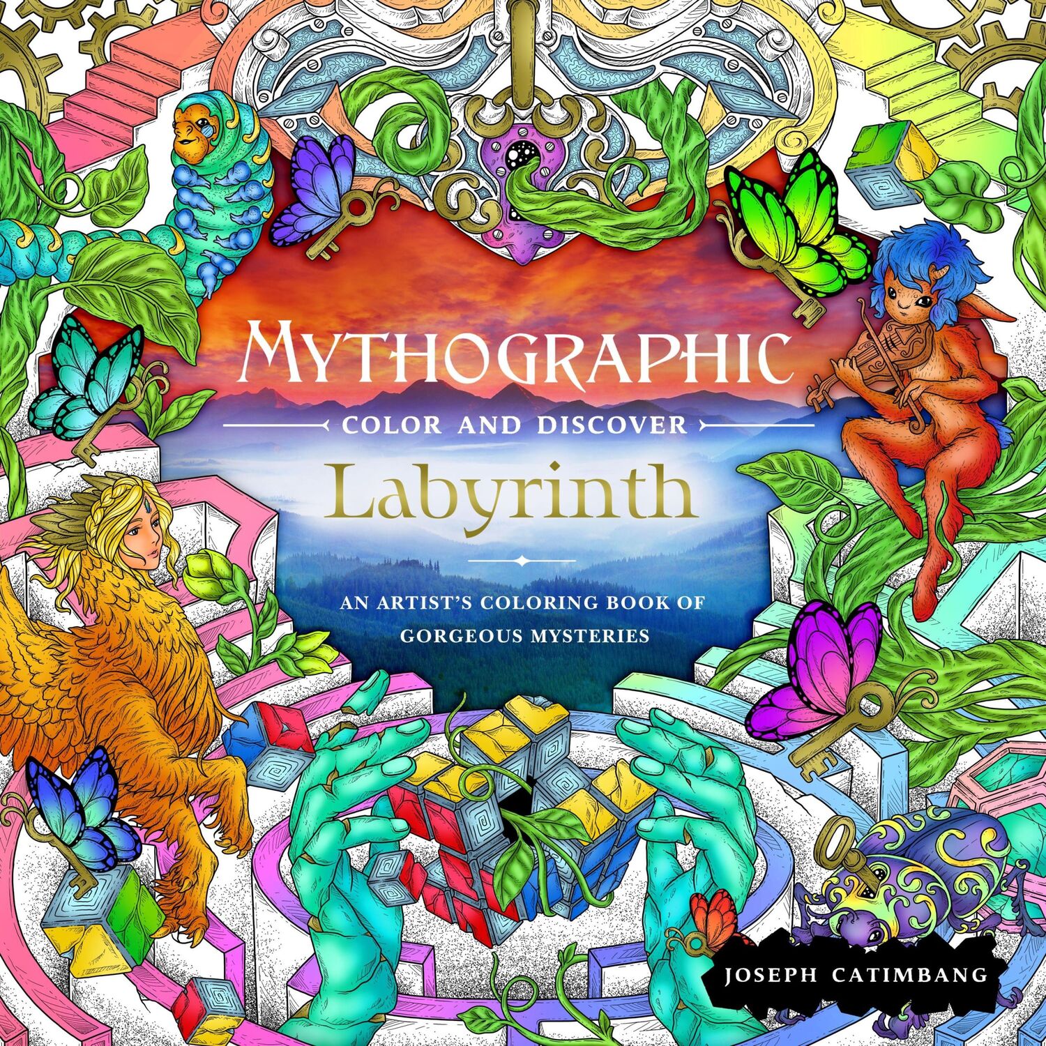 Cover: 9781250287816 | Mythographic Color and Discover: Labyrinth | Joseph Catimbang | Buch