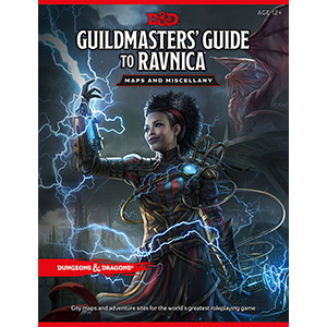 Cover: 630509757626 | D&amp;D RPG - Guildmaster's Guide to Ravnica RPG Maps and Miscellany - EN