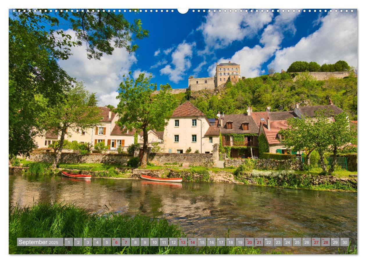 Bild: 9783435050697 | Zauberhaftes Burgund (Wandkalender 2025 DIN A2 quer), CALVENDO...