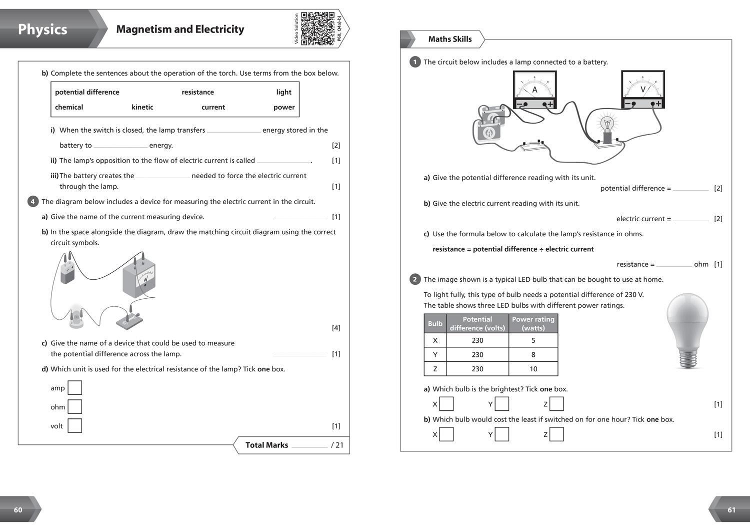 Bild: 9780008553739 | KS3 Science Year 8 Workbook | Ideal for Year 8 | Collins KS3 | Buch