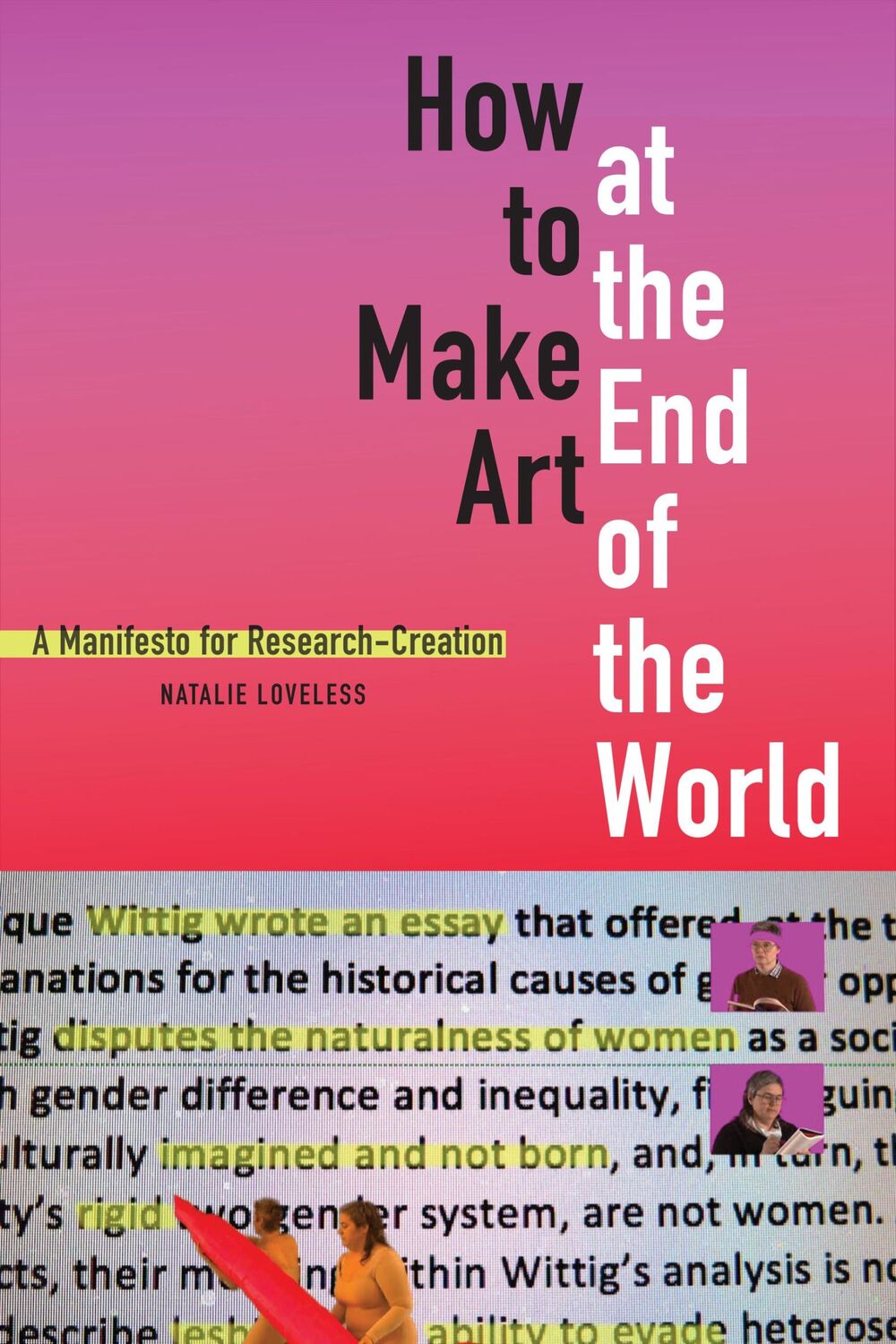 Cover: 9781478004028 | How to Make Art at the End of the World | Natalie Loveless | Buch