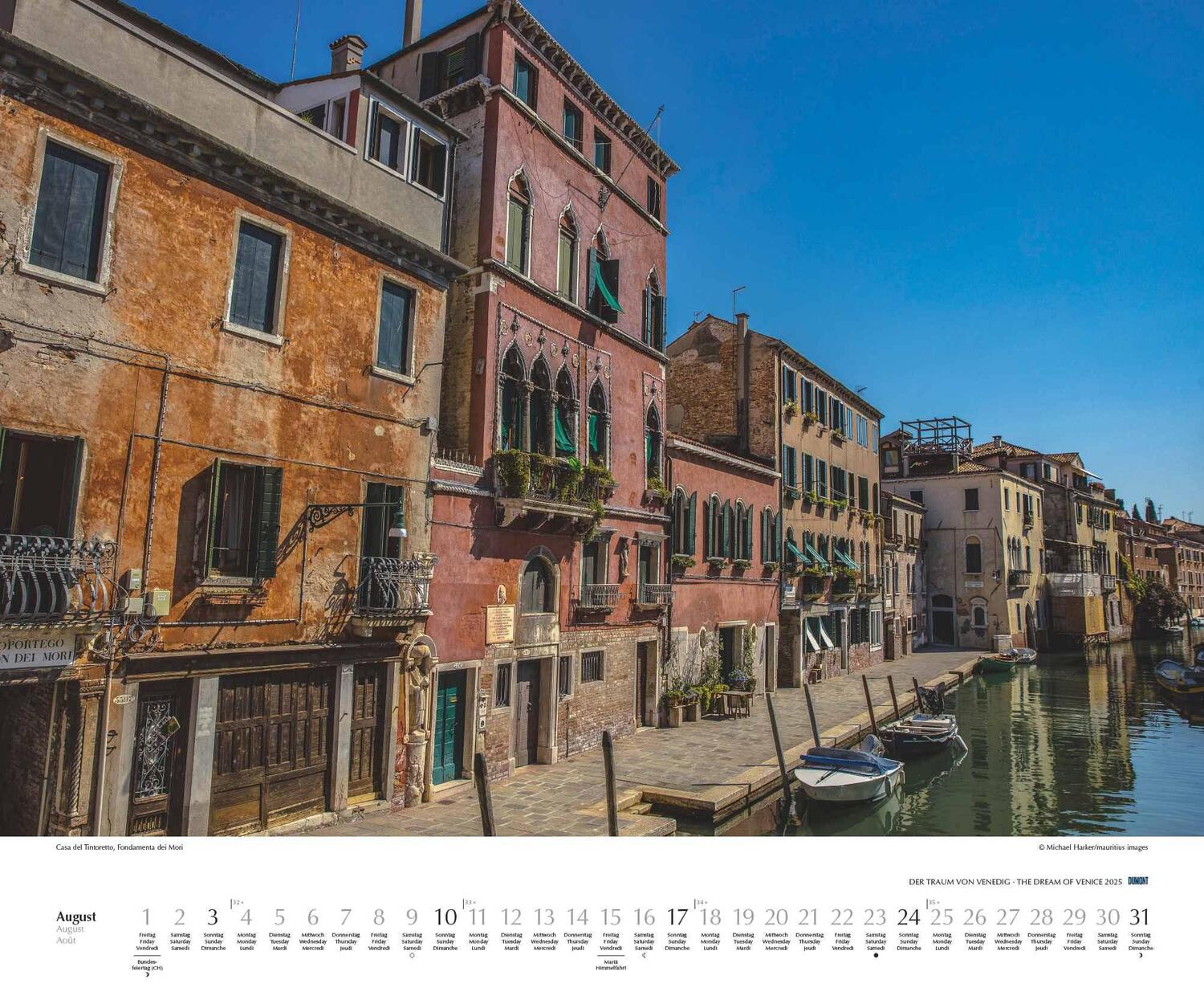 Bild: 4250809652740 | Der Traum von Venedig 2025 - Wandkalender 60,0 x 50,0 cm -...