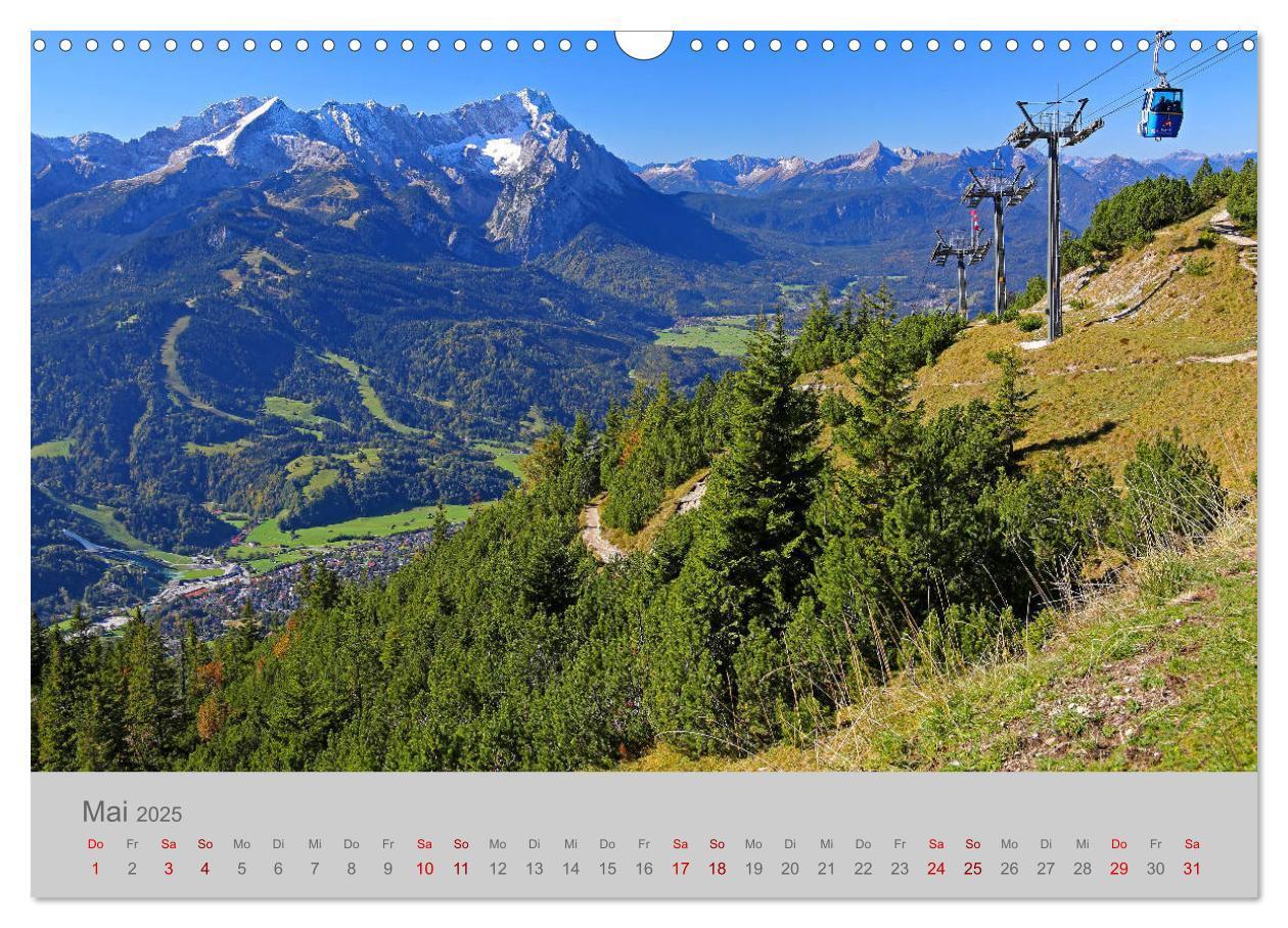 Bild: 9783435191321 | Garmisch-Partenkirchen Werdenfelser Land (Wandkalender 2025 DIN A3...