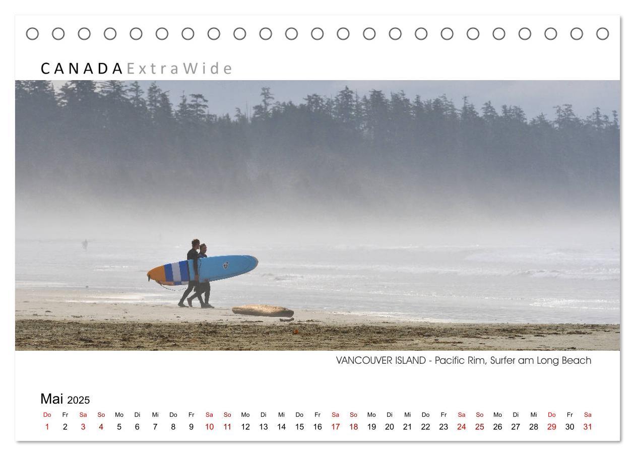 Bild: 9783383791369 | Vancouver Island Panoramabilder (Tischkalender 2025 DIN A5 quer),...