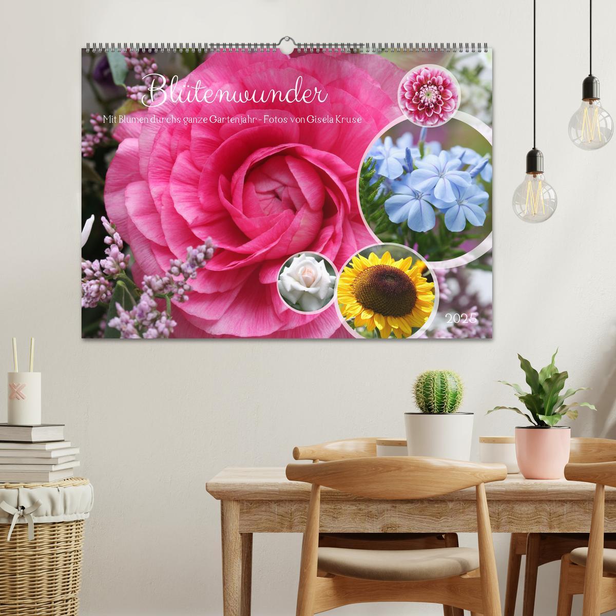 Bild: 9783383761010 | Blütenwunder - Mit Blumen durchs ganze Gartenjahr (Wandkalender...