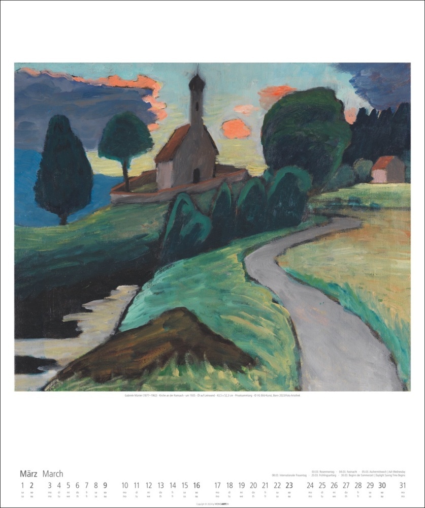 Bild: 9783839900192 | Gabriele Münter Kalender 2025 | Gabriele Münter | Kalender | 14 S.