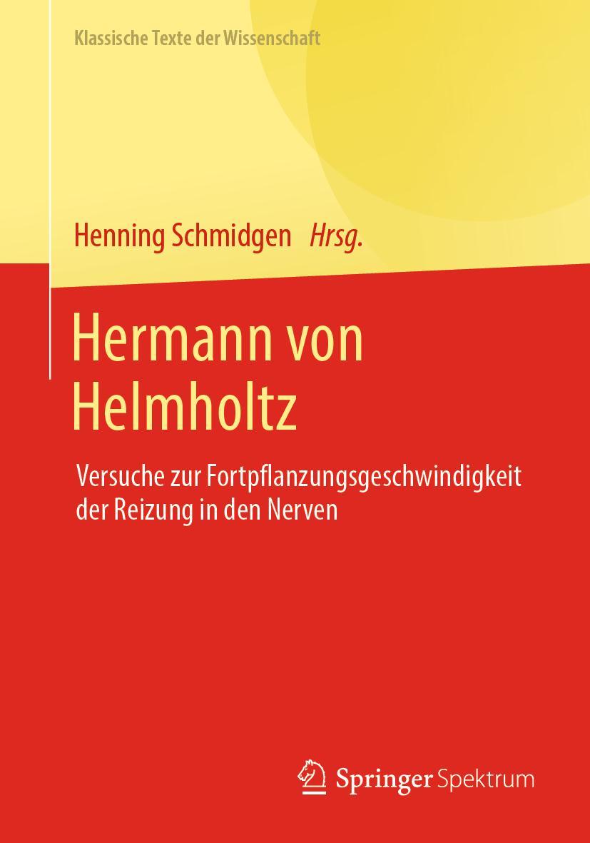 Cover: 9783662638323 | Hermann von Helmholtz | Henning Schmidgen | Taschenbuch | viii | 2022