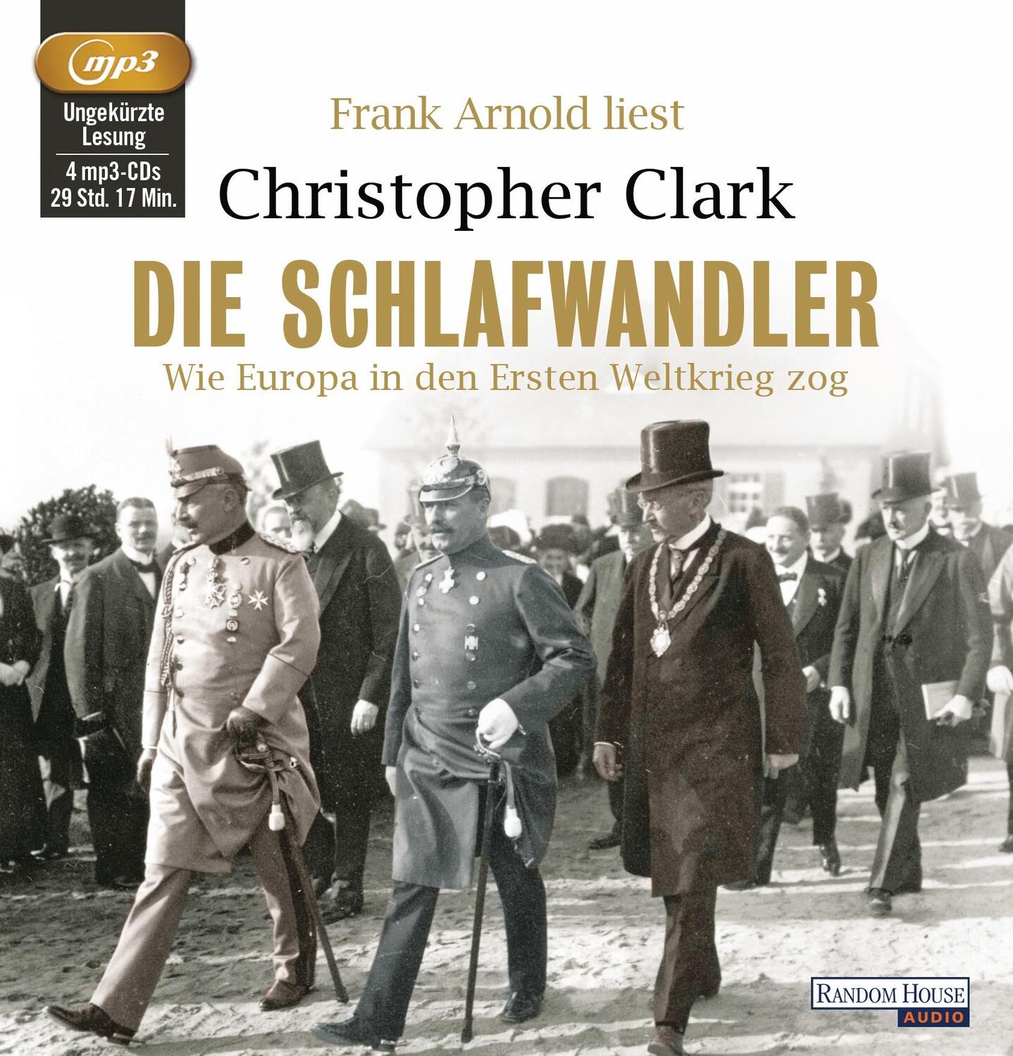 Cover: 9783837123296 | Die Schlafwandler | Wie Europa in den Ersten Weltkrieg zog | Clark | 4