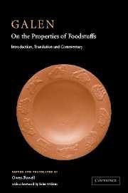 Cover: 9780521036207 | Galen | On the Properties of Foodstuffs | Galen (u. a.) | Taschenbuch