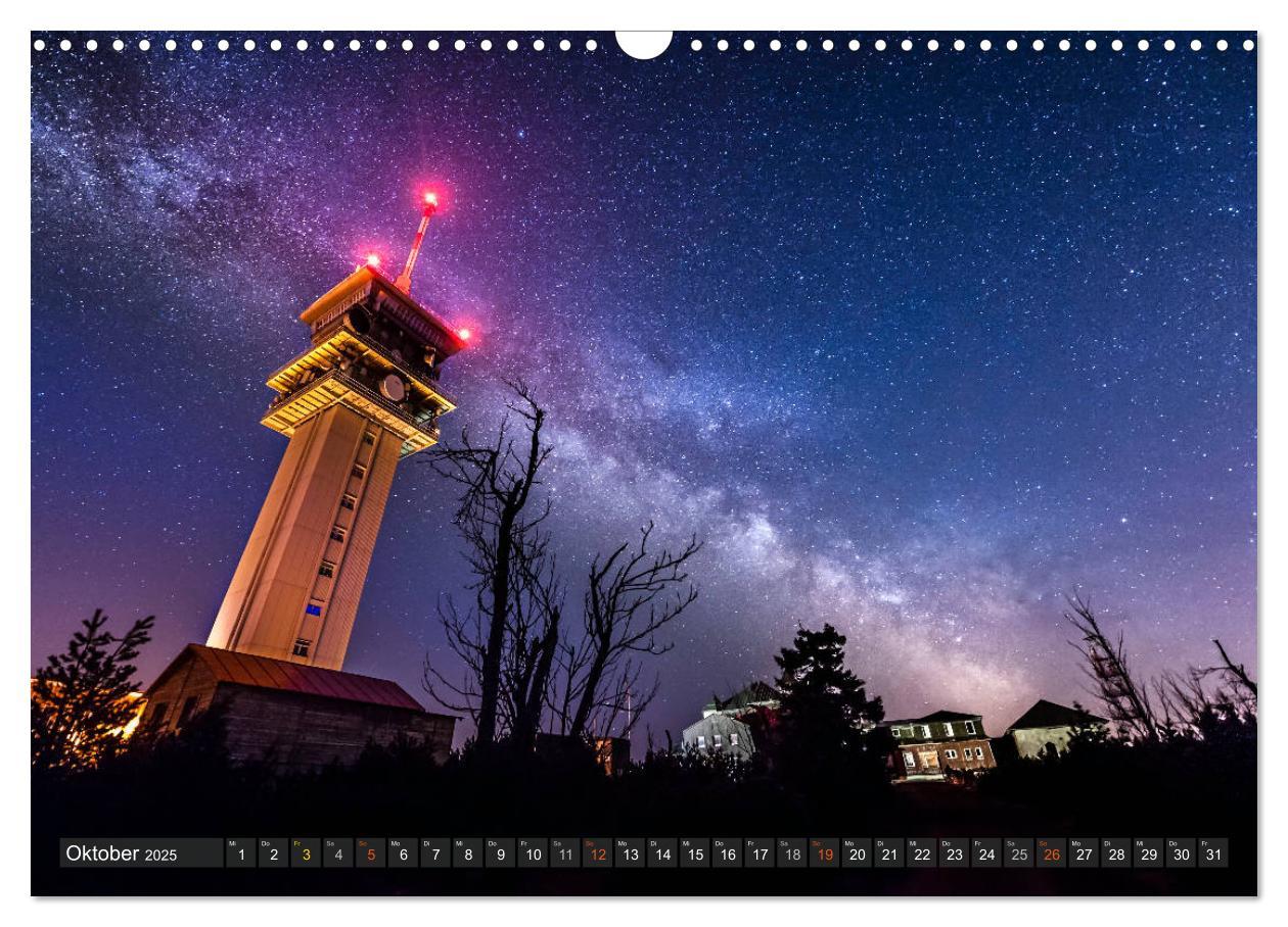 Bild: 9783435424245 | Himmelslichter - Mond und Sterne (Wandkalender 2025 DIN A3 quer),...