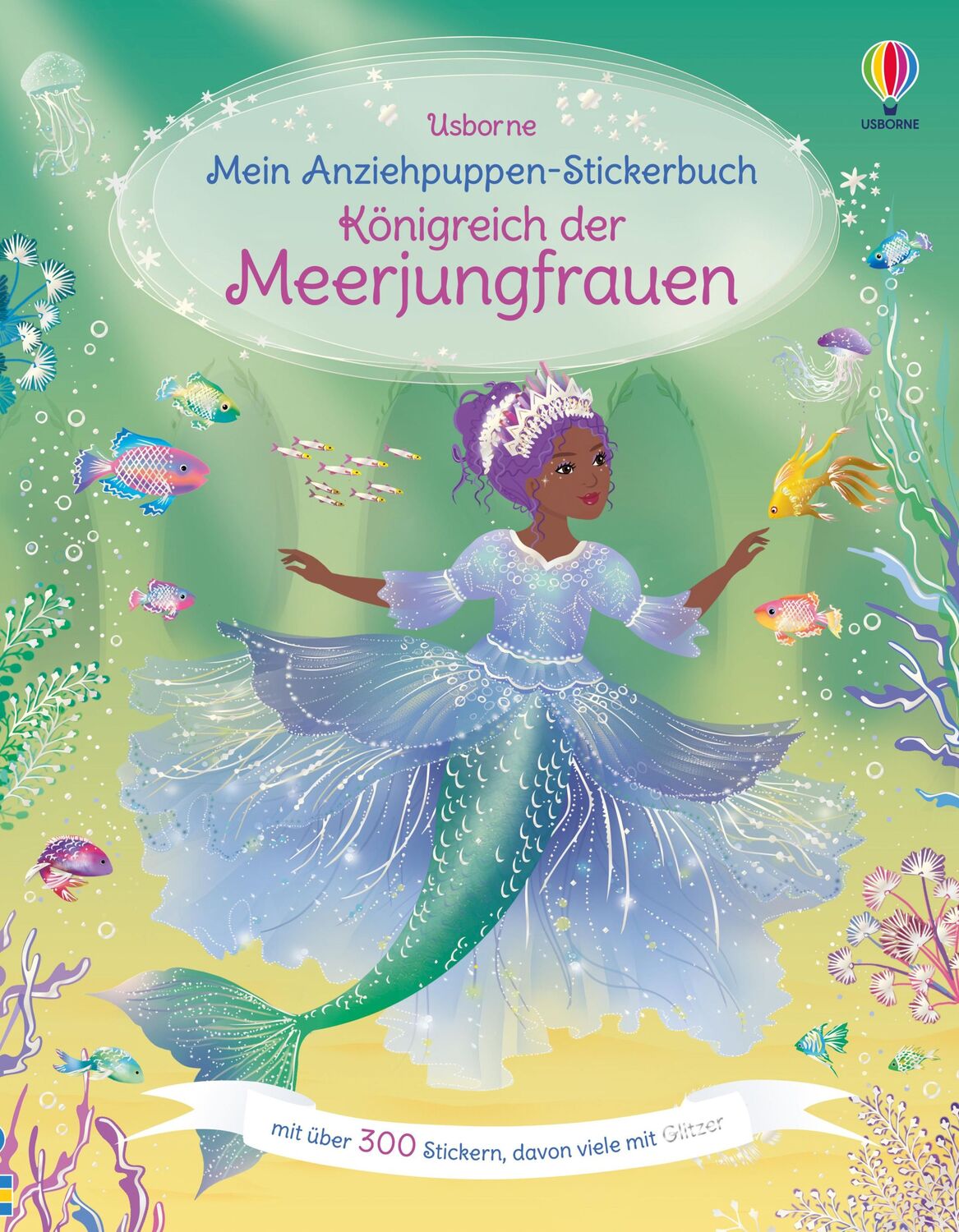 Cover: 9781789417531 | Mein Anziehpuppen-Stickerbuch: Königreich der Meerjungfrauen | Watt