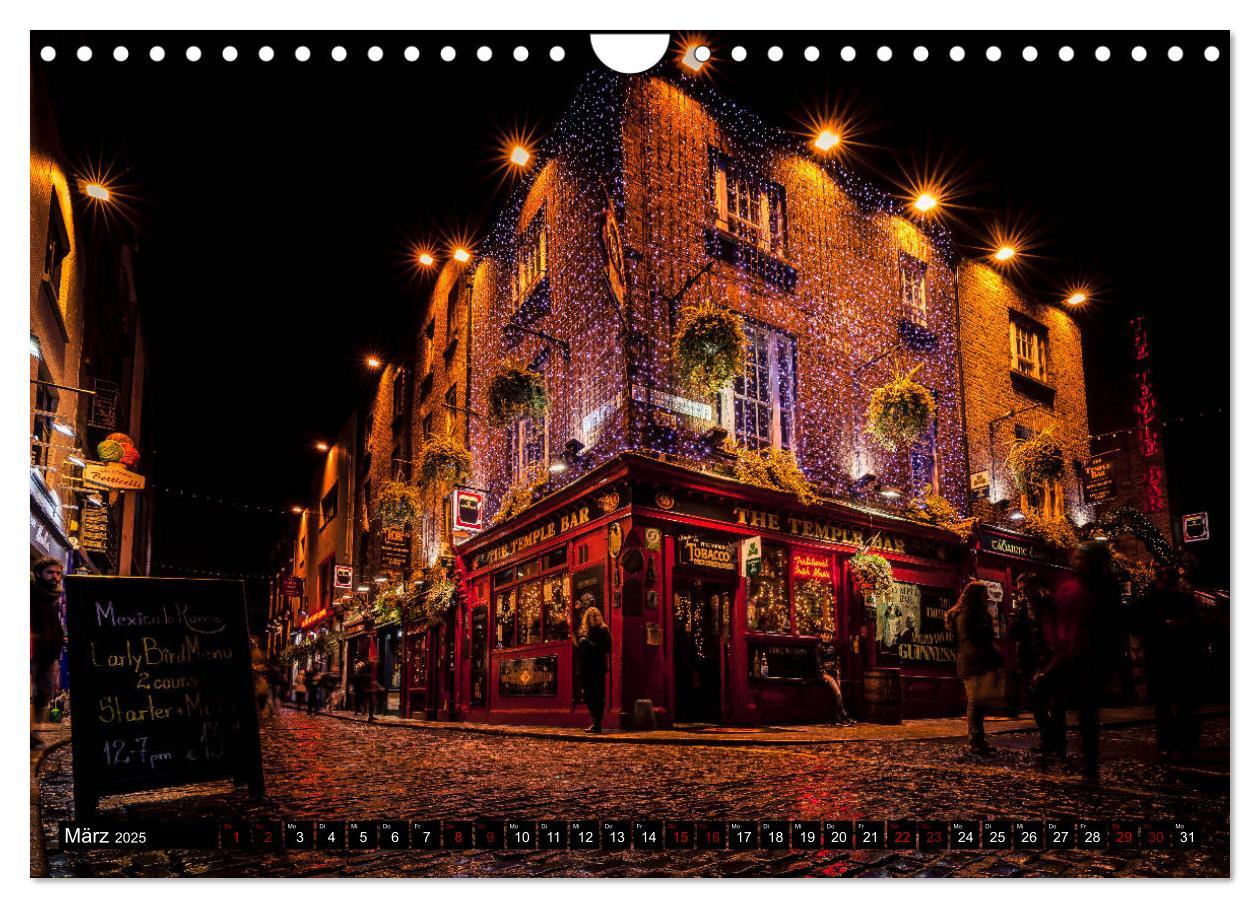 Bild: 9783435407620 | Dublin (Wandkalender 2025 DIN A4 quer), CALVENDO Monatskalender | 2025