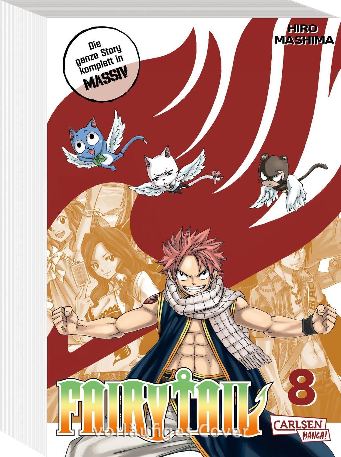 Cover: 9783551020284 | Fairy Tail Massiv 8 | Hiro Mashima | Taschenbuch | Fairy Tail Massiv