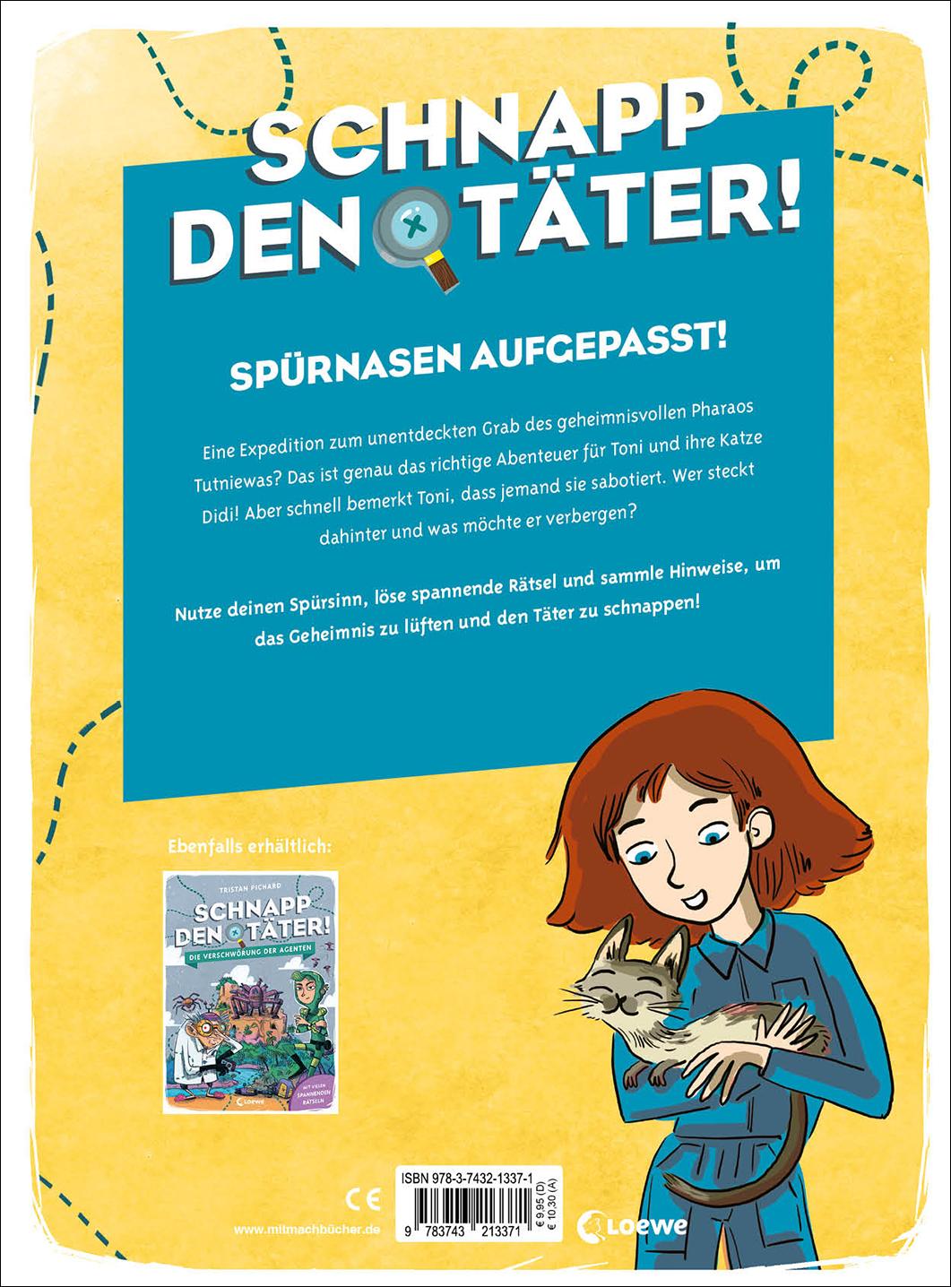 Rückseite: 9783743213371 | Schnapp den Täter! - Das Rätsel der Mumie | Tristan Pichard | Buch