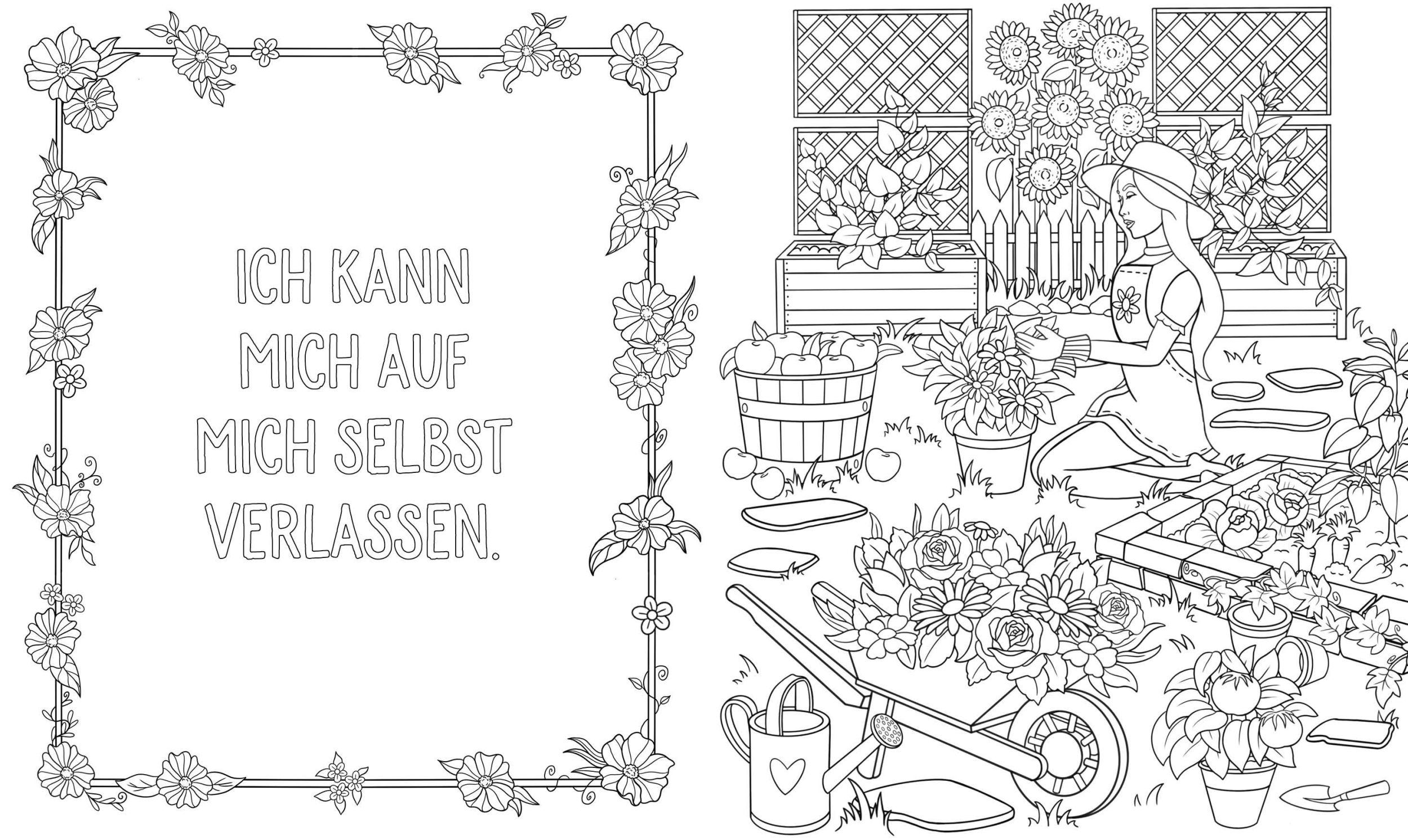 Bild: 9783745915334 | Flower moments - Traumhafte Blüten-Motive ausmalen und entspannen