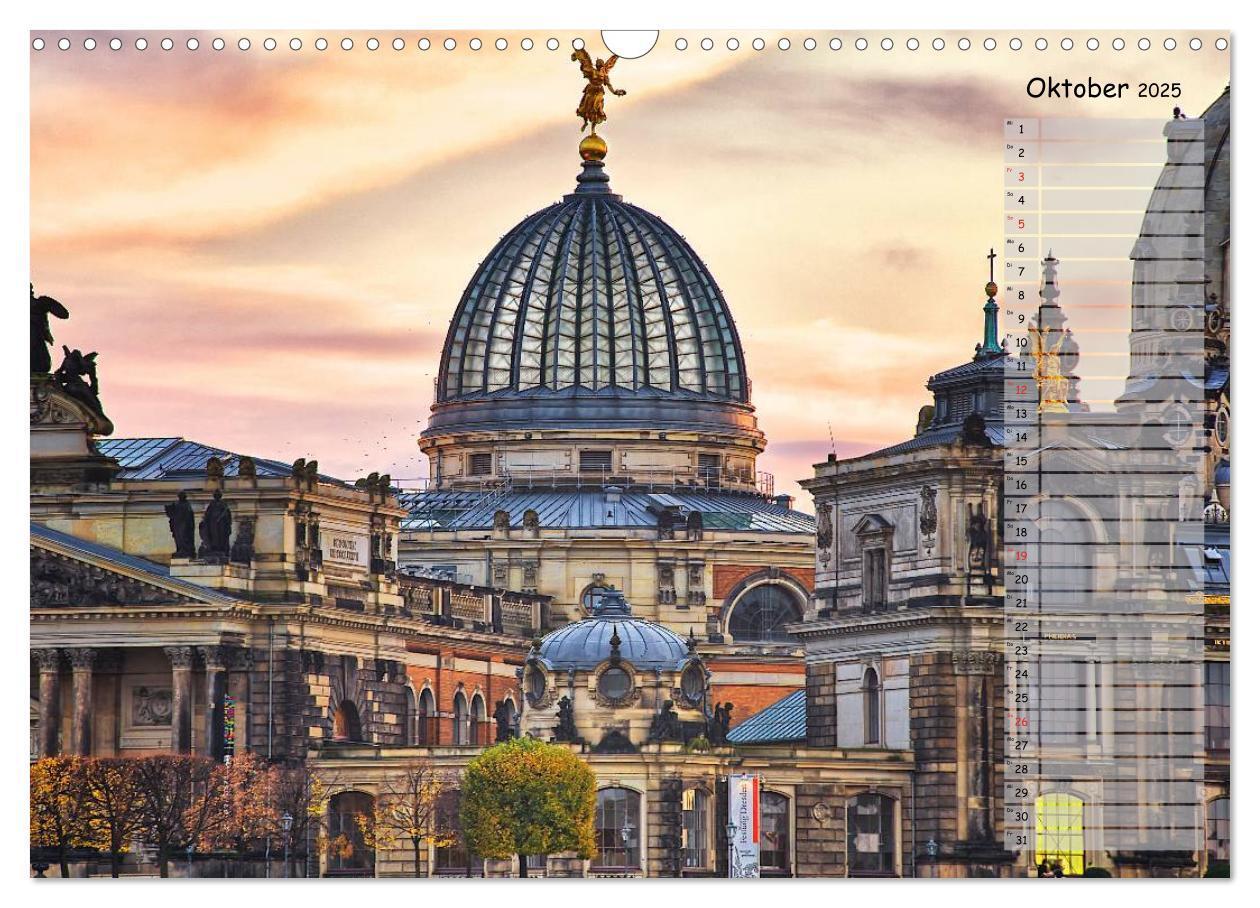 Bild: 9783435744299 | Dresden 2025 / Geburtstagskalender (Wandkalender 2025 DIN A3 quer),...