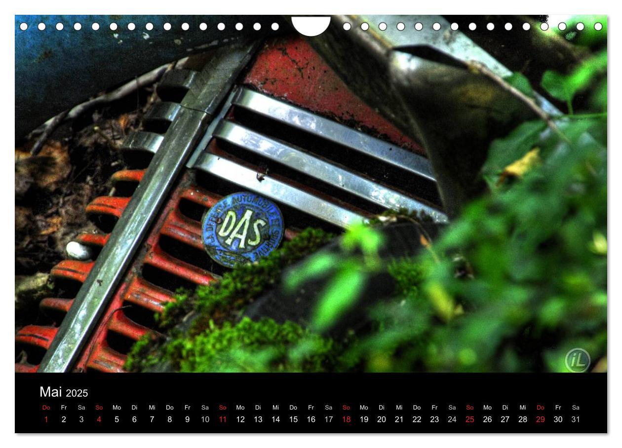 Bild: 9783435777204 | ROSTLAUBEN Die schönsten Autowracks (Wandkalender 2025 DIN A4...