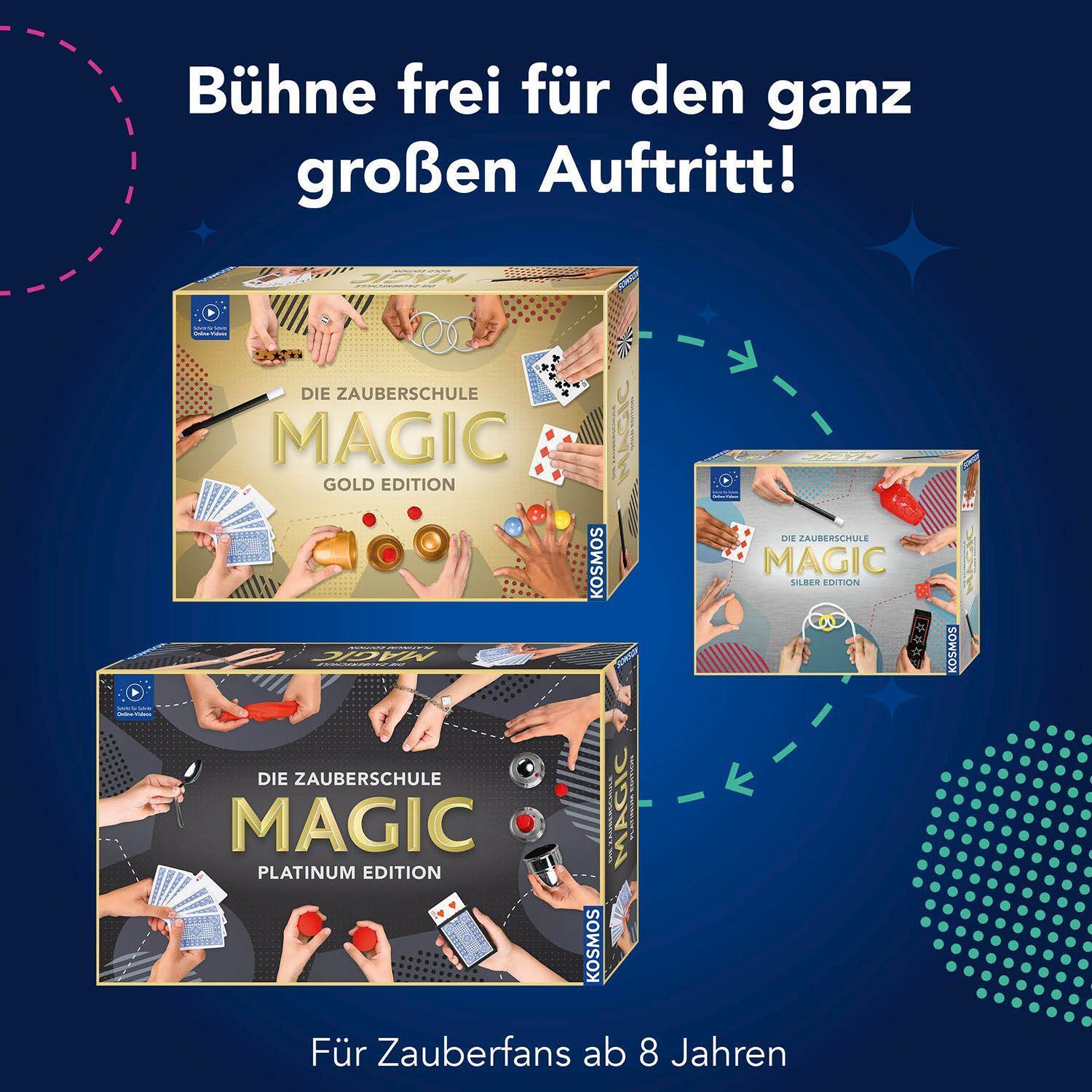 Bild: 4002051601799 | Die Zauberschule MAGIC Silber Edition | Zauberkasten | Spiel | Deutsch