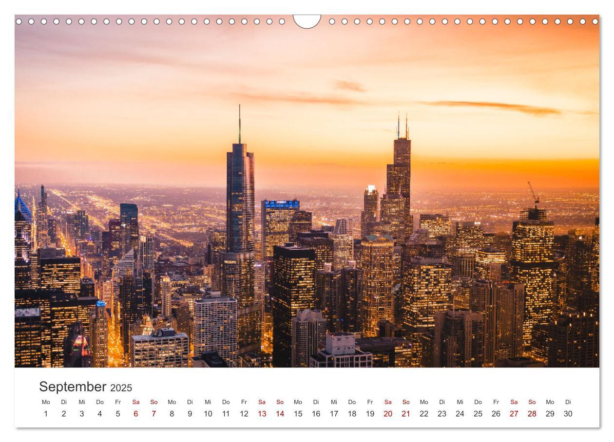 Bild: 9783435060719 | Chicago - Eine einzigartige Stadt. (Wandkalender 2025 DIN A3 quer),...