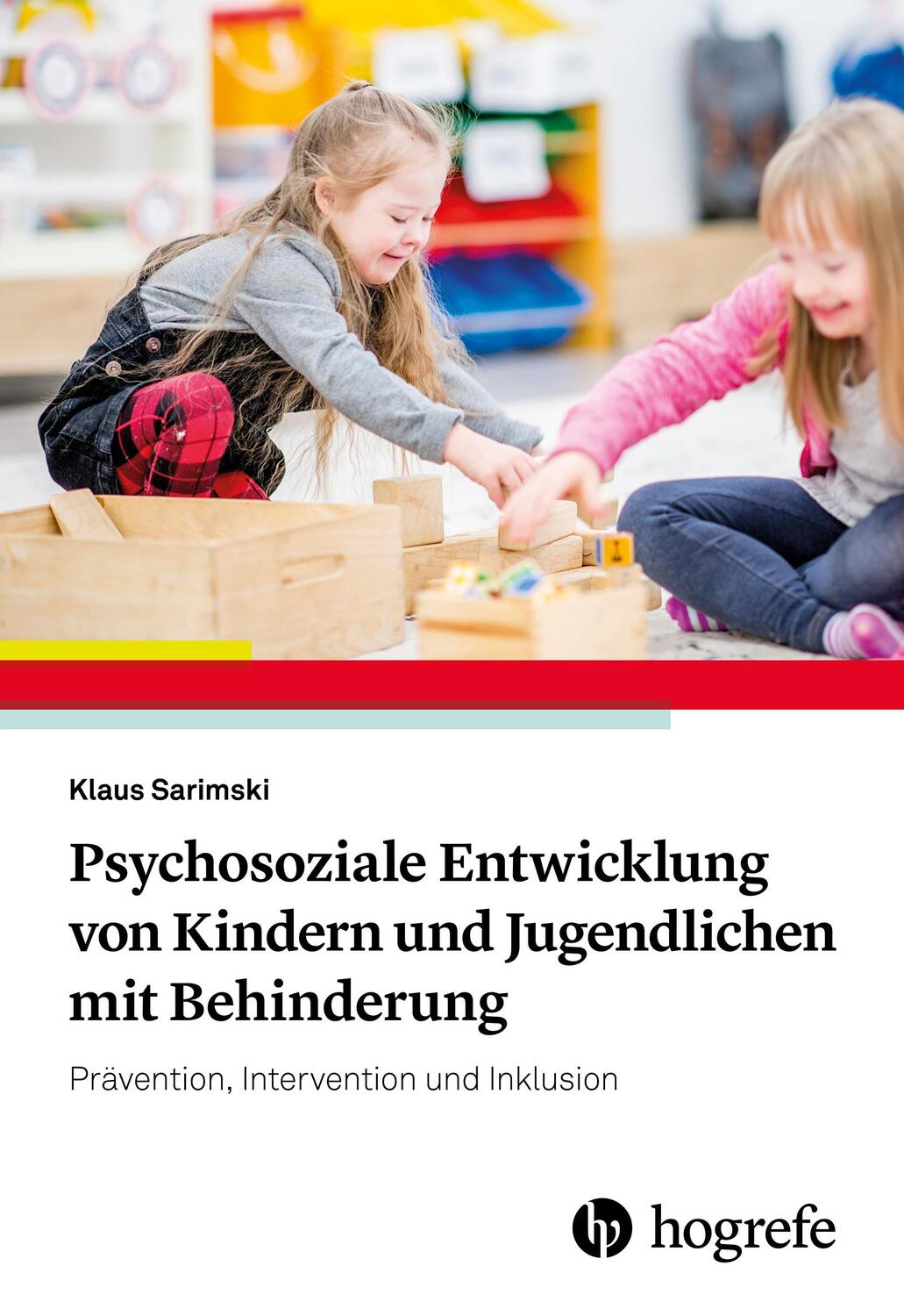 Cover: 9783801728816 | Psychosoziale Entwicklung von Kindern und Jugendlichen mit Behinderung