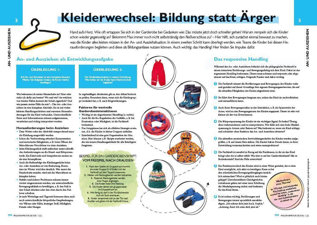 Bild: 9783960462293 | TPS-Praxismappe für die Kita: Treffpunkt Garderobe | Buch | Deutsch