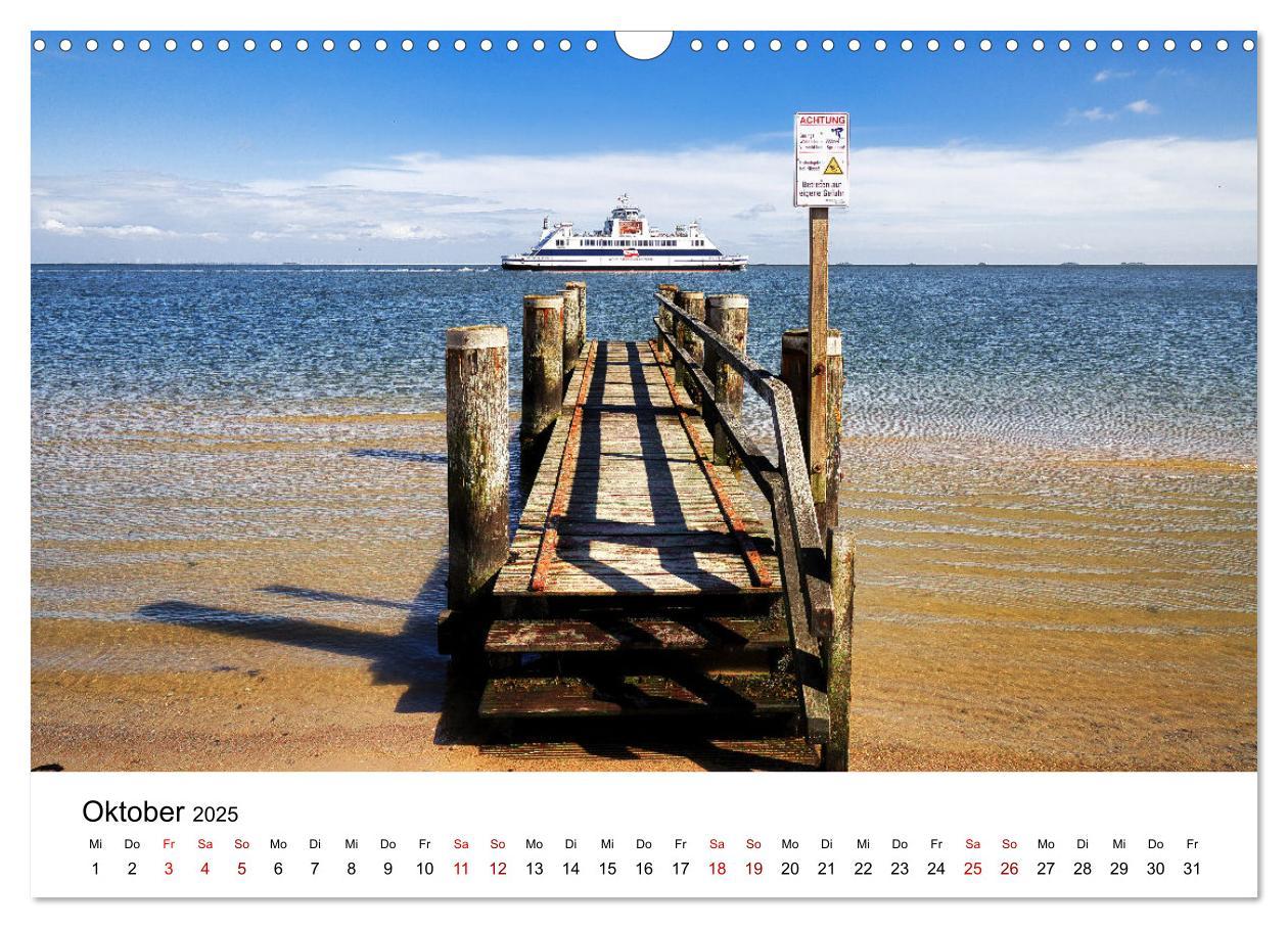 Bild: 9783435016266 | Föhr - Friesische Karibik (Wandkalender 2025 DIN A3 quer), CALVENDO...