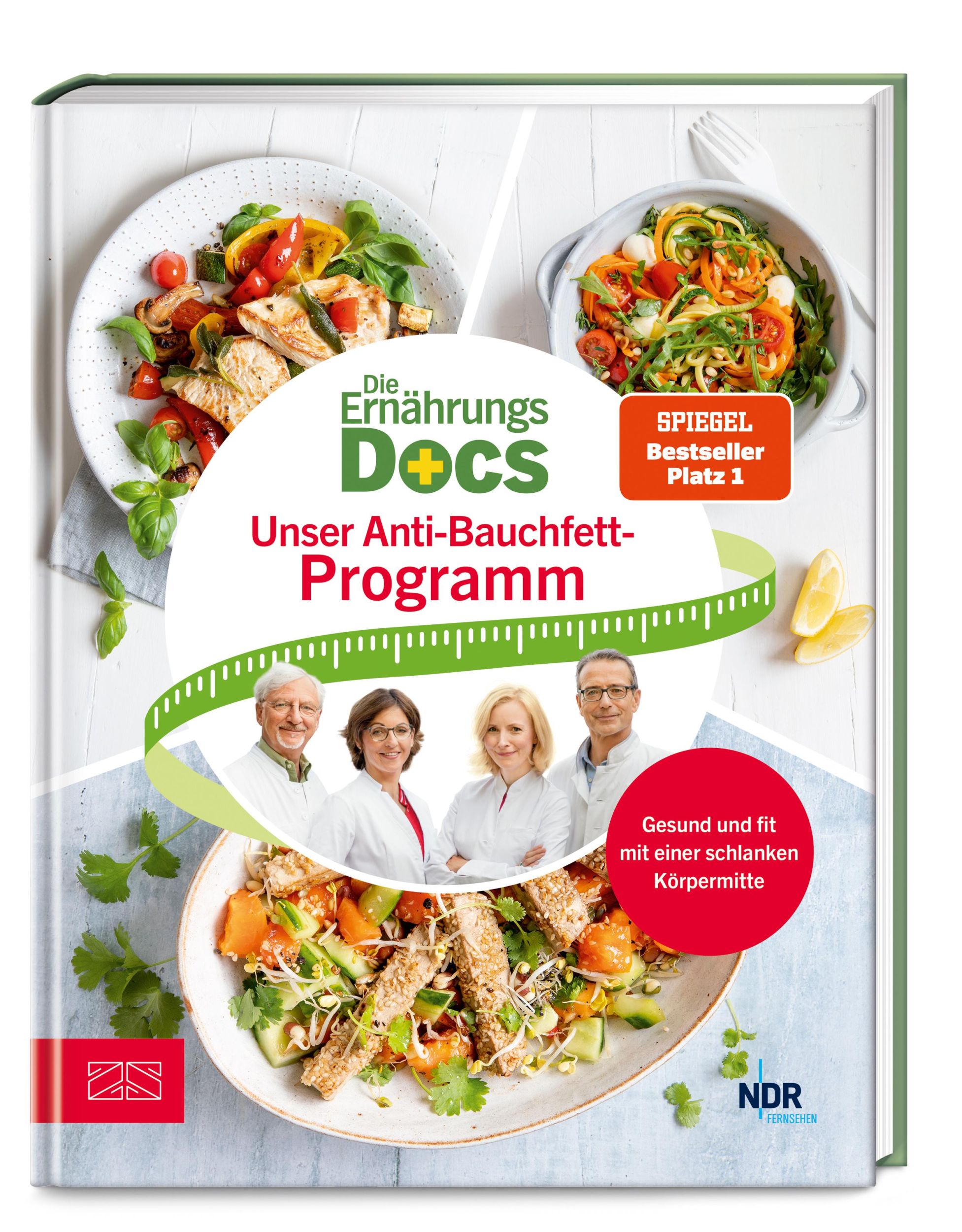 Cover: 9783965841956 | Die Ernährungs-Docs - Unser Anti-Bauchfett-Programm | Riedl (u. a.)