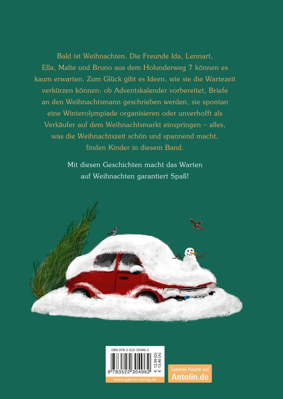 Rückseite: 9783522304962 | Holunderweg: Advent im Holunderweg | Martina Baumbach | Buch | 128 S.