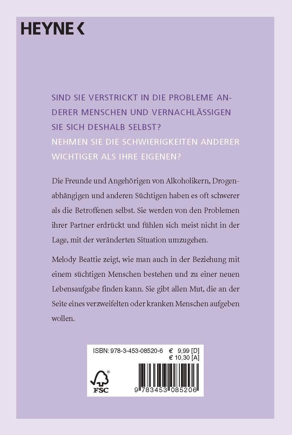 Bild: 9783453085206 | Die Sucht gebraucht zu werden | Melody Beattie | Taschenbuch | 288 S.