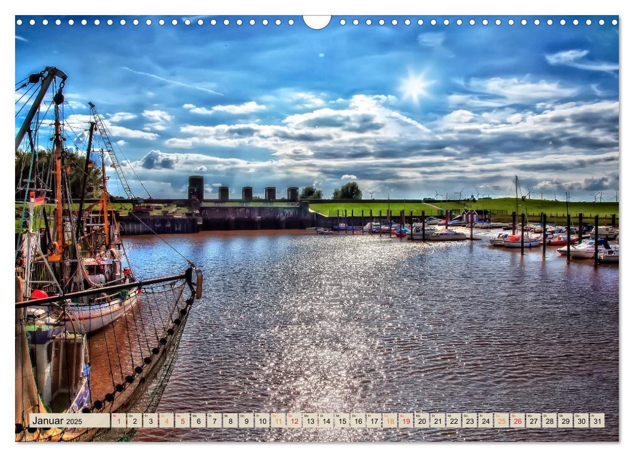 Bild: 9783435785872 | Friesland - Nordseebad Dangast (Wandkalender 2025 DIN A3 quer),...