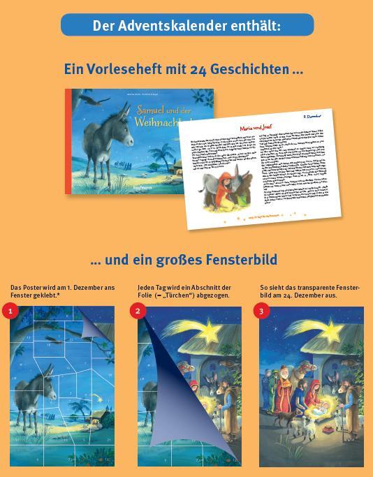 Bild: 9783780609700 | Samuel und der Weihnachtsstern | Monika Larsen | Kalender | 28 S.