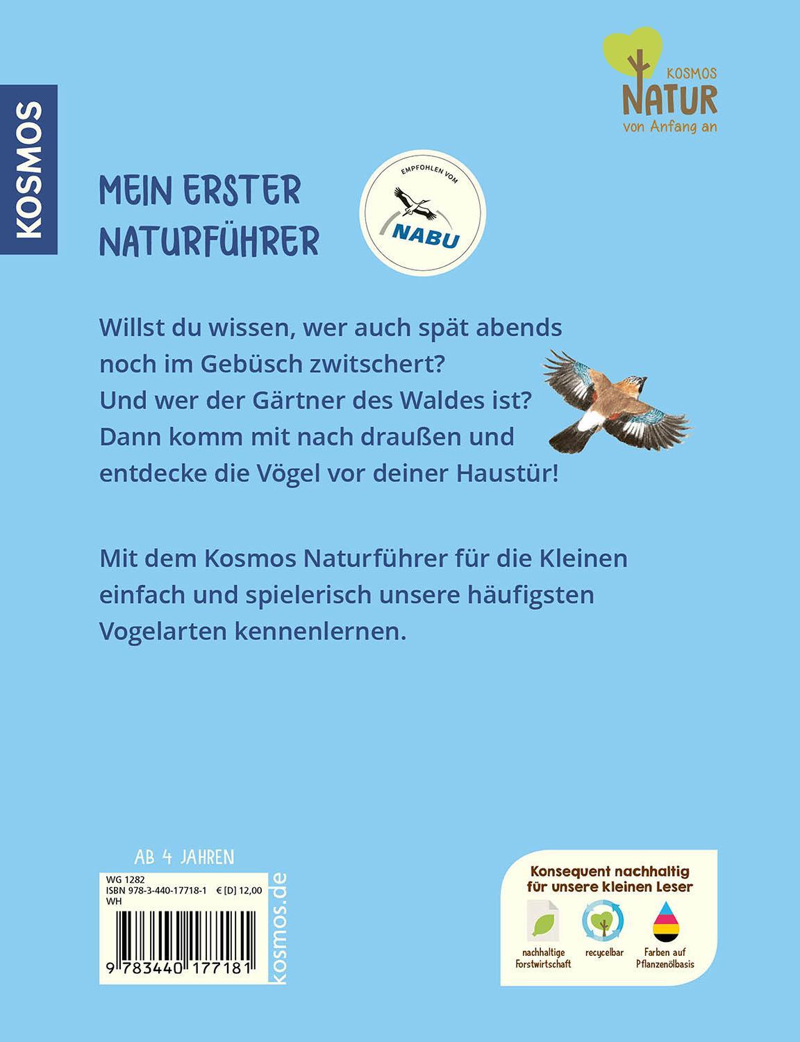 Rückseite: 9783440177181 | Mein erster Naturführer, Was fliegt denn da? | Lea Hille | Buch | 2023