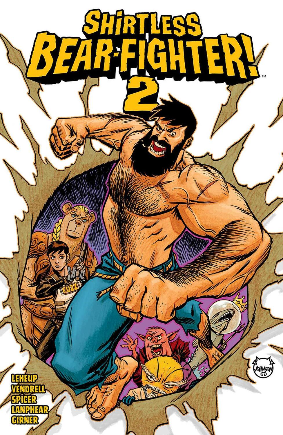 Cover: 9781534324879 | Shirtless Bear-Fighter!, Volume 2 | Jody Leheup | Taschenbuch | 2023