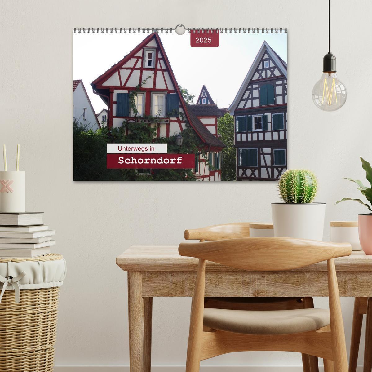 Bild: 9783435440917 | Unterwegs in Schorndorf (Wandkalender 2025 DIN A3 quer), CALVENDO...