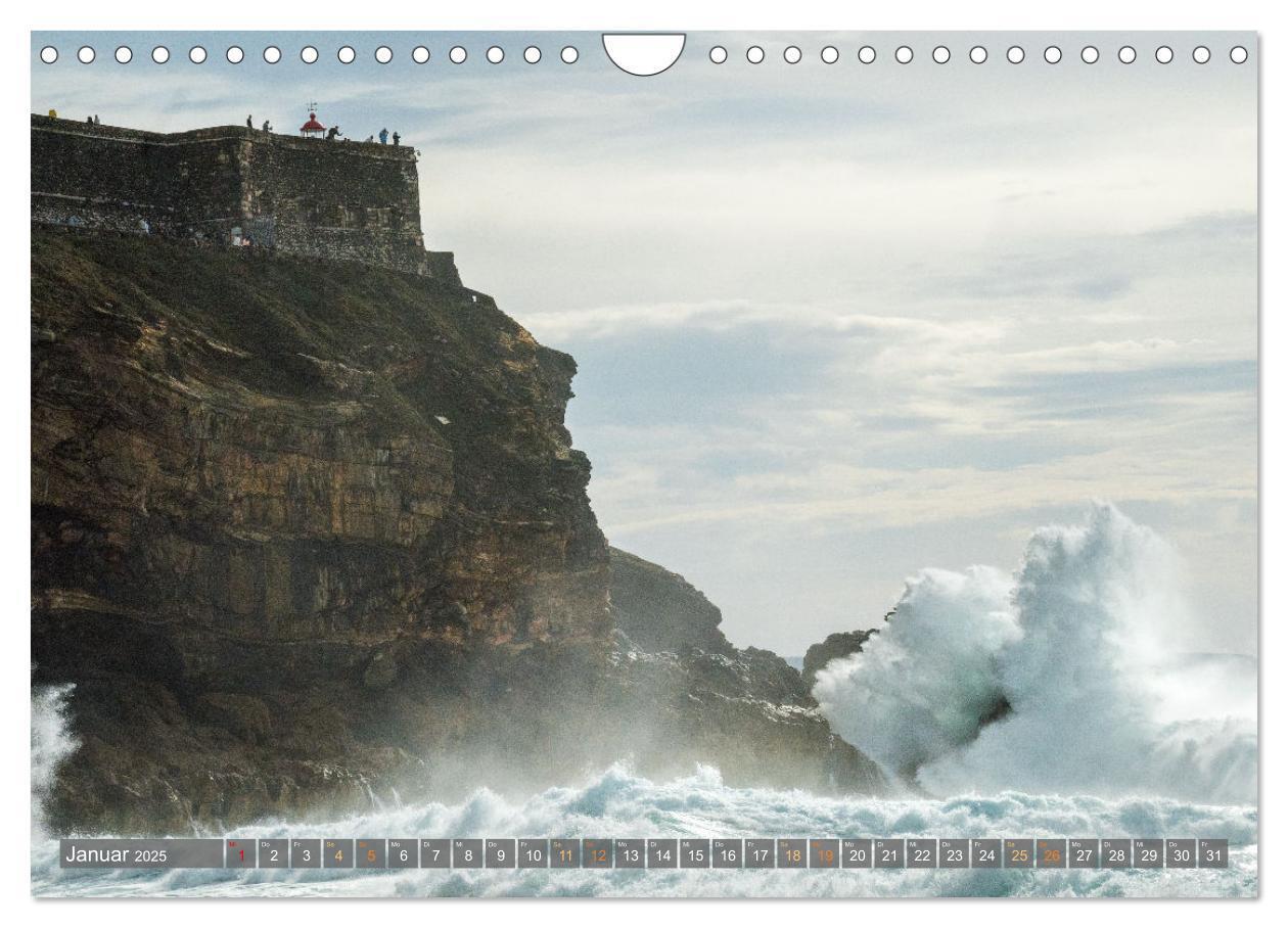 Bild: 9783457199497 | OCEAN POWER - Die Riesenwellen von Nazaré (Wandkalender 2025 DIN A4...