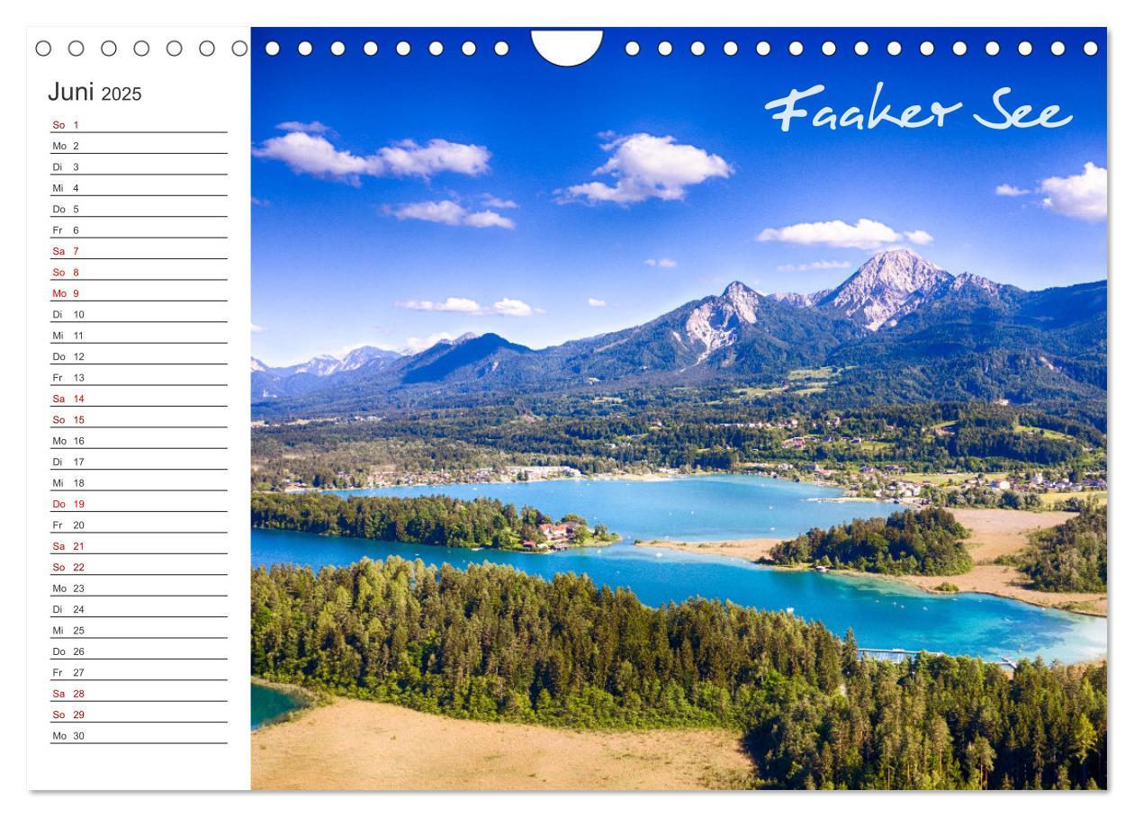 Bild: 9783435023219 | Wunderschönes Kärnten. Landschaft und Seen. (Wandkalender 2025 DIN...