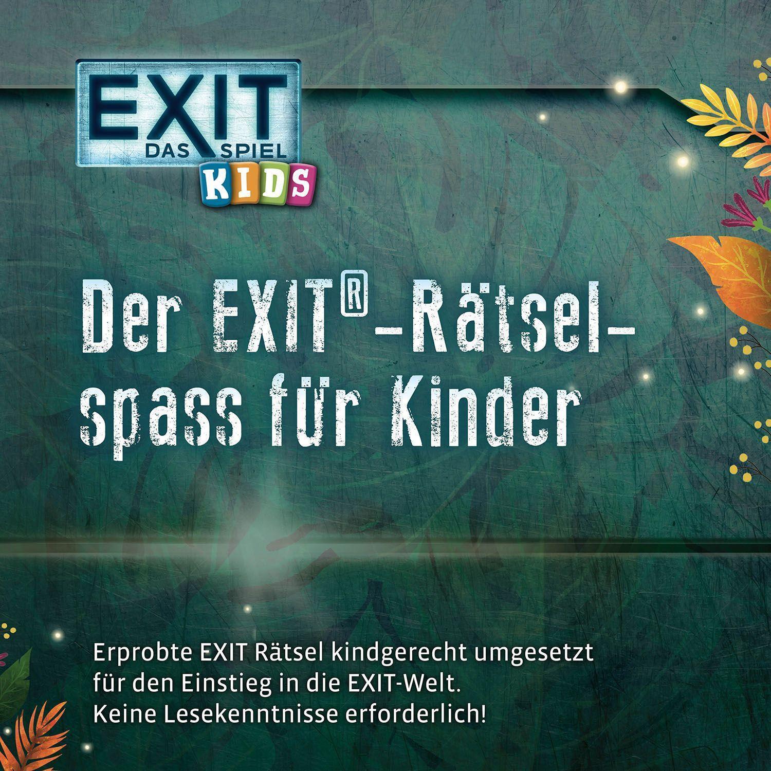 Bild: 4002051683375 | EXIT® - Das Spiel Kids: Rätselspaß im Dschungel | Inka Brand (u. a.)