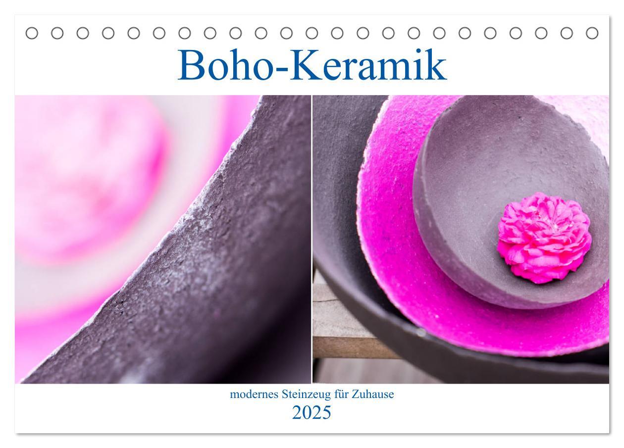 Cover: 9783435367528 | Boho - Keramik, modernes Steinzeug für Zuhause (Tischkalender 2025...