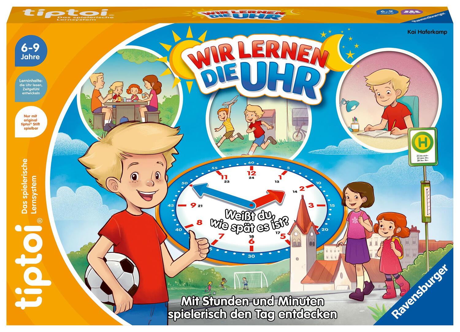 Cover: 4005556001262 | Ravensburger tiptoi® Spiel 00126 - Wir lernen die Uhr -...