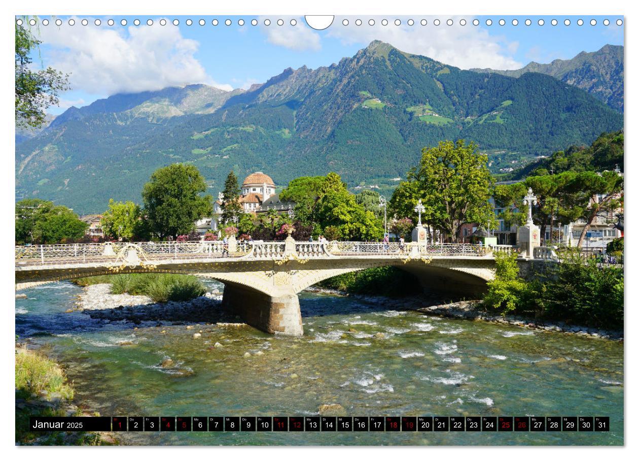 Bild: 9783383939853 | Spaziergang in Meran (Wandkalender 2025 DIN A3 quer), CALVENDO...