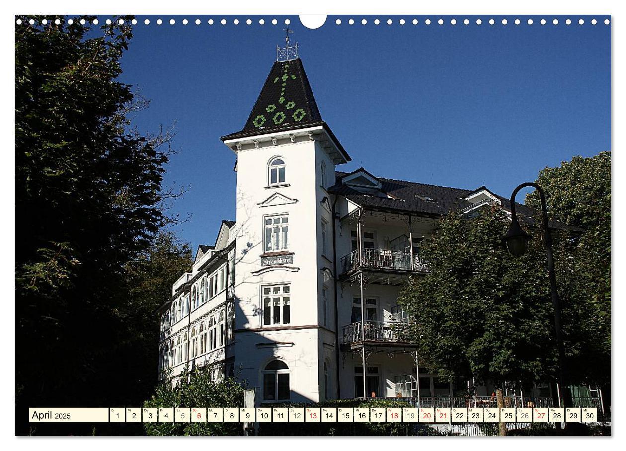 Bild: 9783435541997 | Historische Bäderarchitektur Rügen (Wandkalender 2025 DIN A3 quer),...