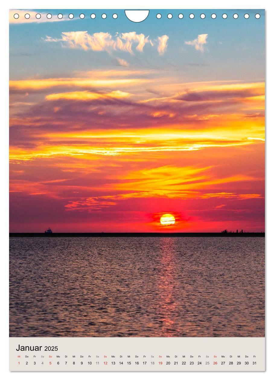 Bild: 9783435972050 | Borkum Strandspaziergang (Wandkalender 2025 DIN A4 hoch), CALVENDO...