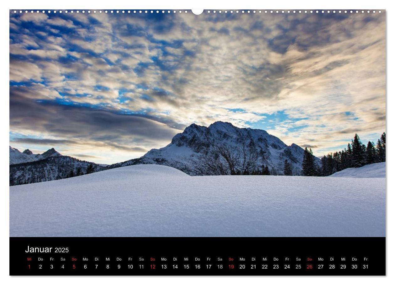 Bild: 9783435611522 | Bergblicke - Elmau (Wandkalender 2025 DIN A2 quer), CALVENDO...