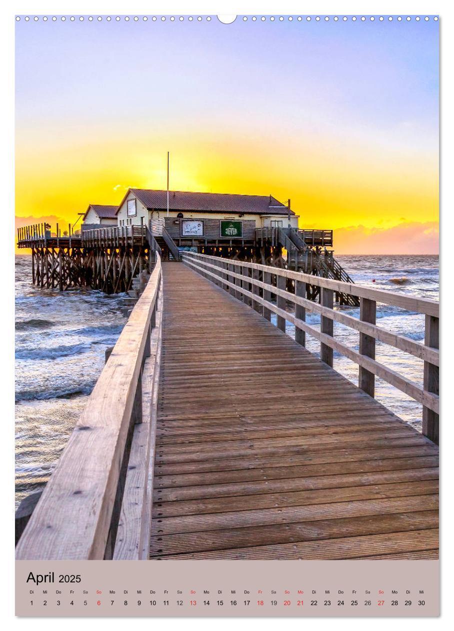 Bild: 9783435963843 | NORDSEEFLAIR - St. Peter Ording und Westerhever (Wandkalender 2025...