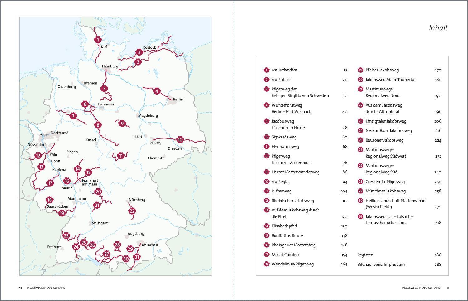 Bild: 9783969650523 | KUNTH Bildband Die schönsten Pilgerwege in Deutschland | Buch | 288 S.