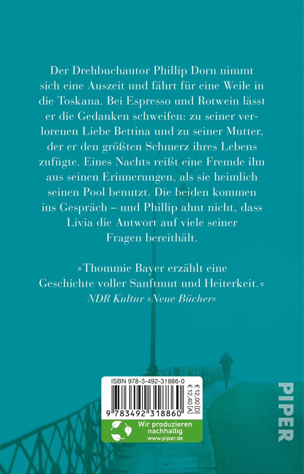 Rückseite: 9783492318860 | Das Glück meiner Mutter | Thommie Bayer | Taschenbuch | 224 S. | 2022