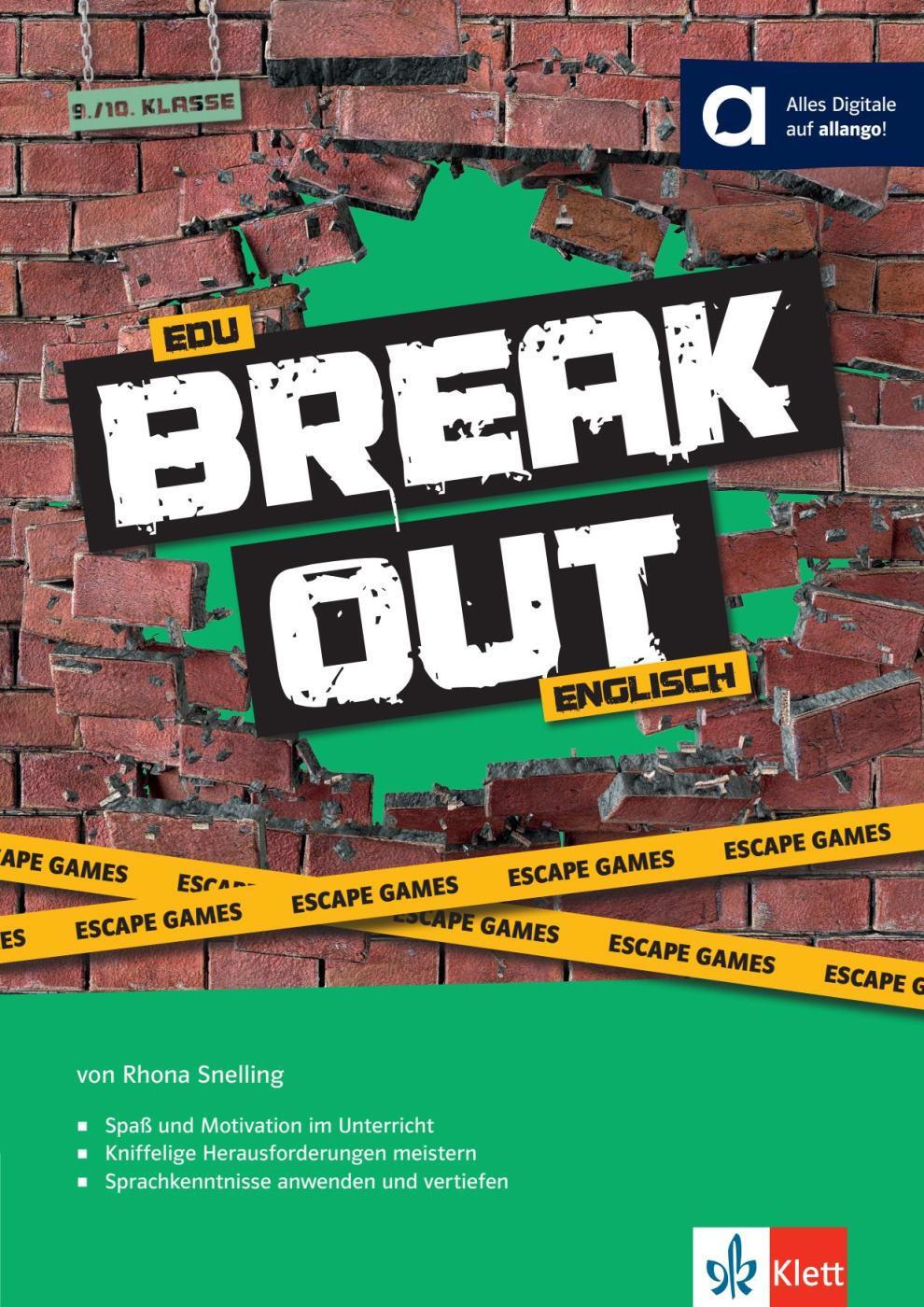 Cover: 9783125066854 | Edu Breakout Englisch - Hybride Ausgabe allango | Rhona Snelling