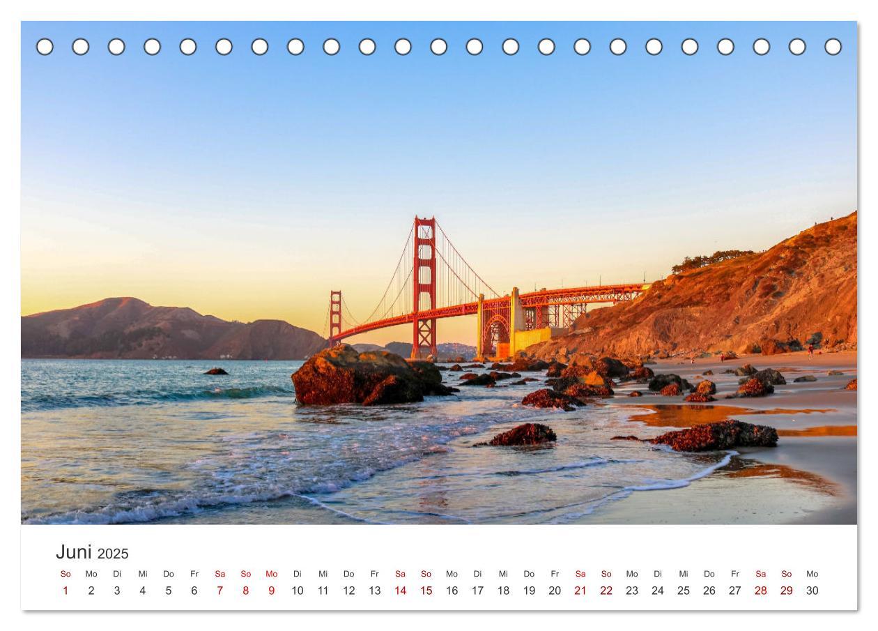 Bild: 9783435006663 | San Francisco - Die Heimat der Golden Gate Bridge. (Tischkalender...